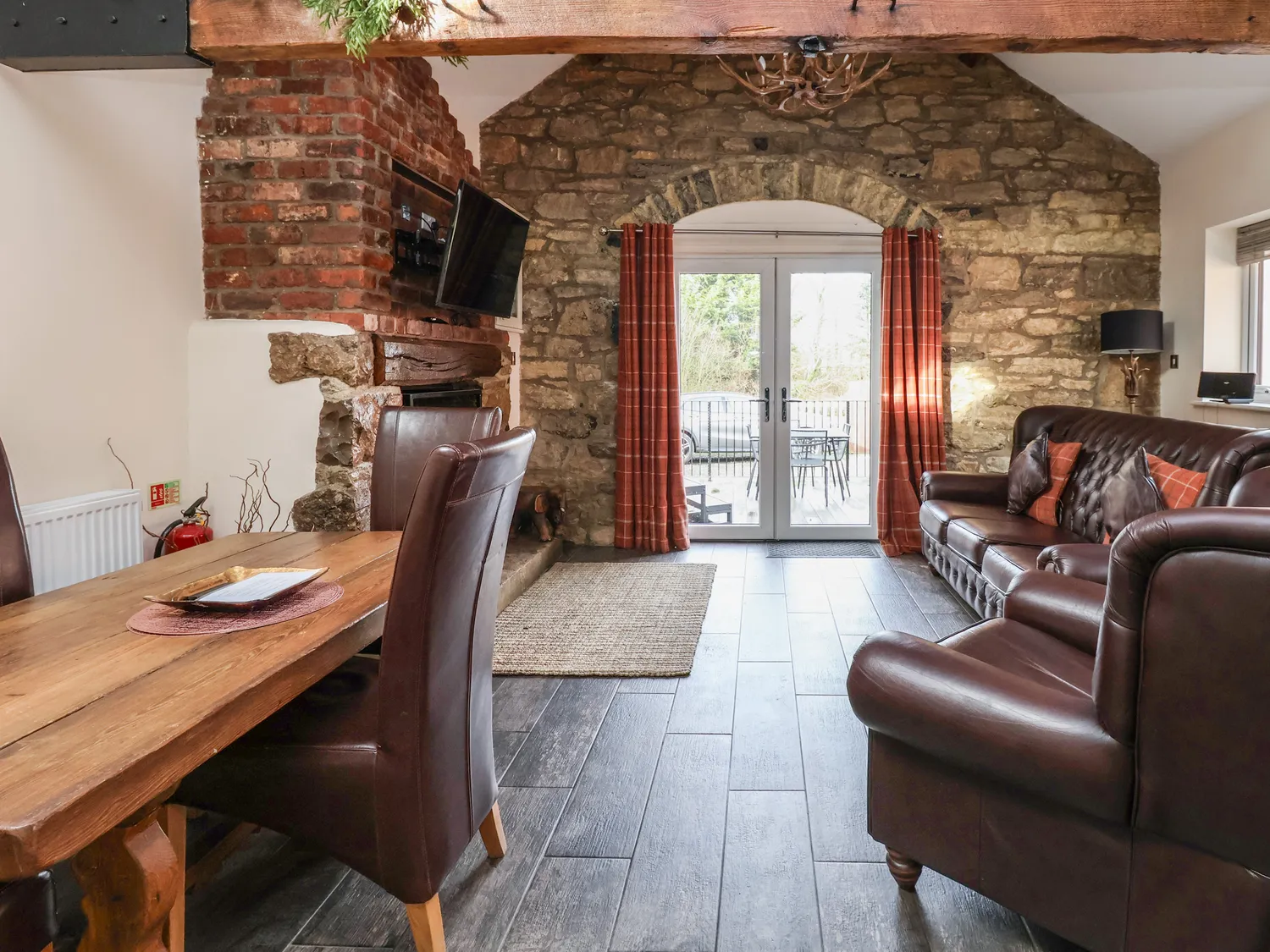 Gamekeepers Cottage Open Plan Living Area