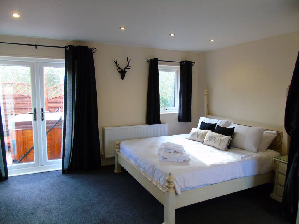 The Red Master Bedroom