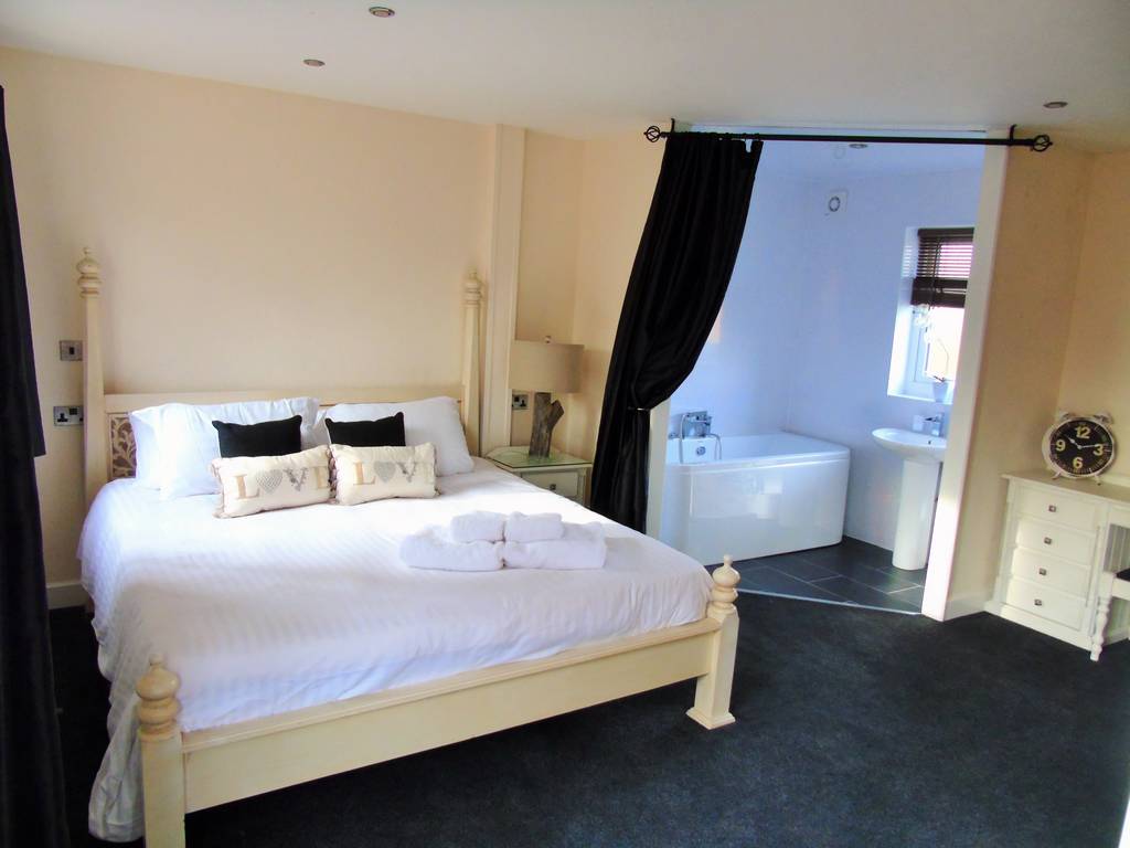 The Red Master Bedroom